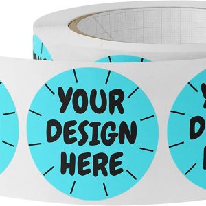 150 Custom Circle Stickers
