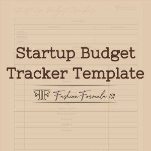 Startup Budget Tracker
