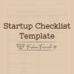 Startup Checklist Template