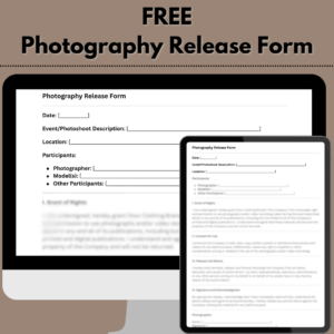 Photography Release Form Template
